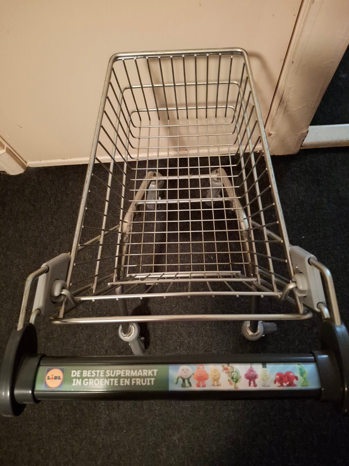 Zo goed als nieuw: Origineel Lidl kinderwinkelwagentje, Ophalen, Overige merken, Overige typen, Grijs