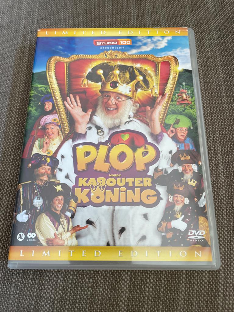 Kabouter Plop: Plop Wordt Kabouterkoning (Limited Edition), Cd's en Dvd's, Alle leeftijden, Ophalen of Verzenden, Zo goed als nieuw