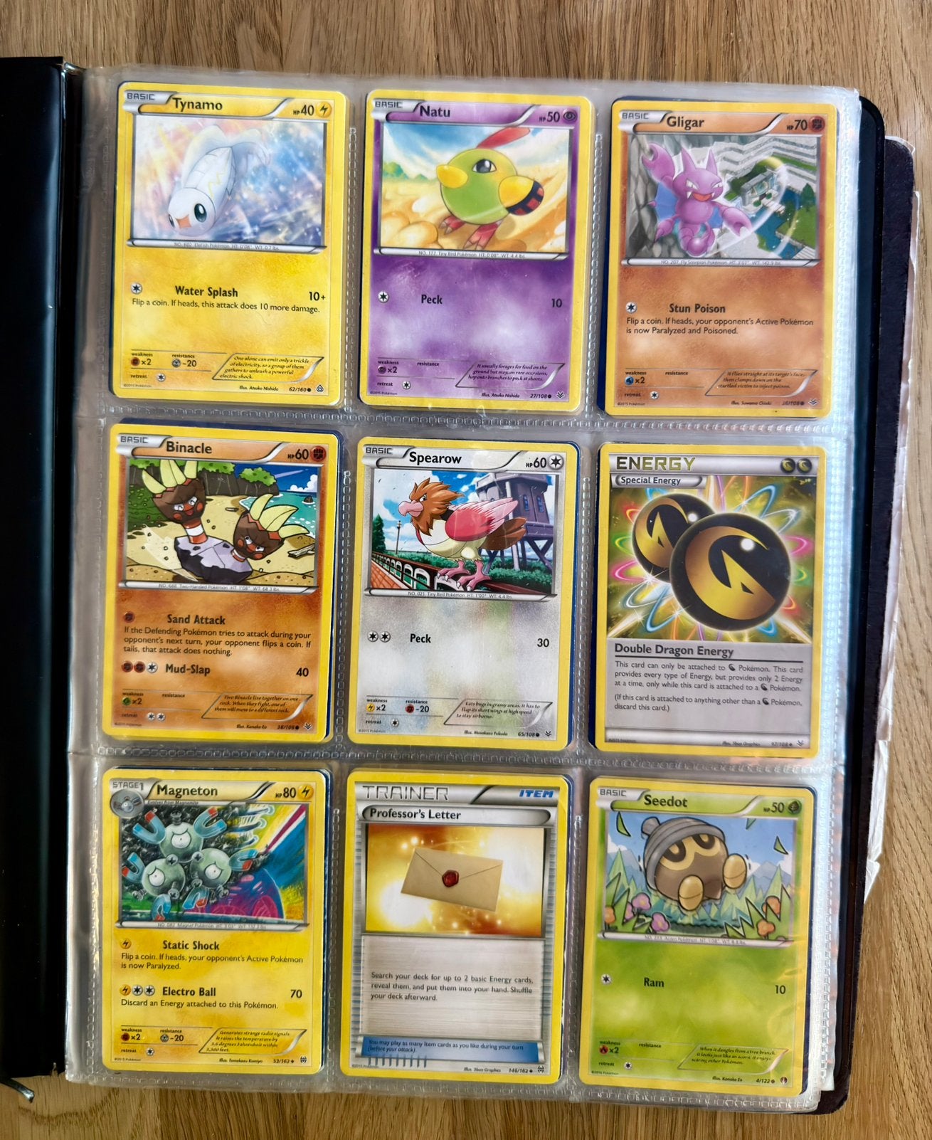 Pokémon kaarten XY / Evolutions – 116 kaarten + album, Ophalen, Zo goed als nieuw, Meerdere kaarten