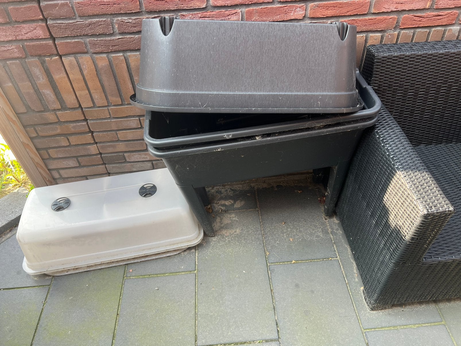 3 kweekbakken, Ophalen, Zo goed als nieuw, Kweekbak