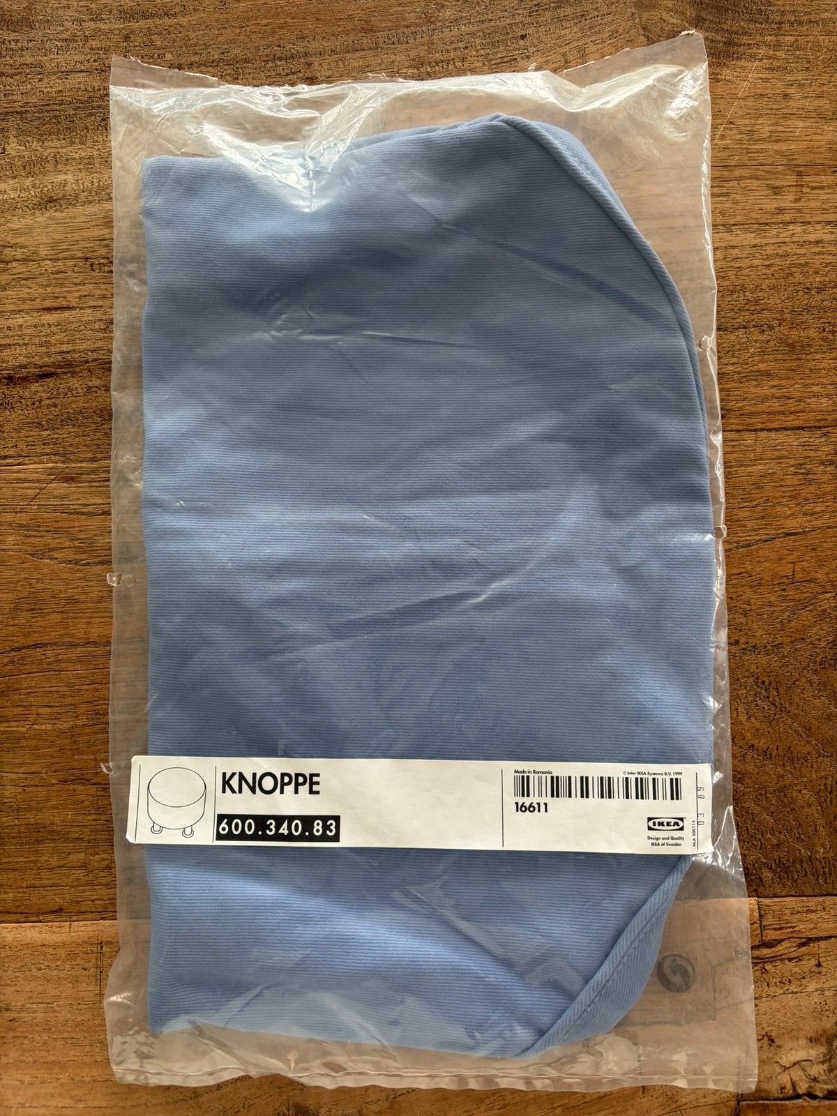Hoes voor ronde Ikea poef Knoppe, Minder dan 50 cm, Rond, Nieuw, Minder dan 50 cm