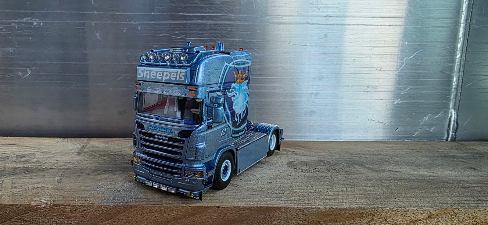 Sneepels Scania R6 Topline 4x2, Hobby en Vrije tijd, Modelauto's | 1:50, Ophalen of Verzenden, Nieuw, Bus of Vrachtwagen, Wsi