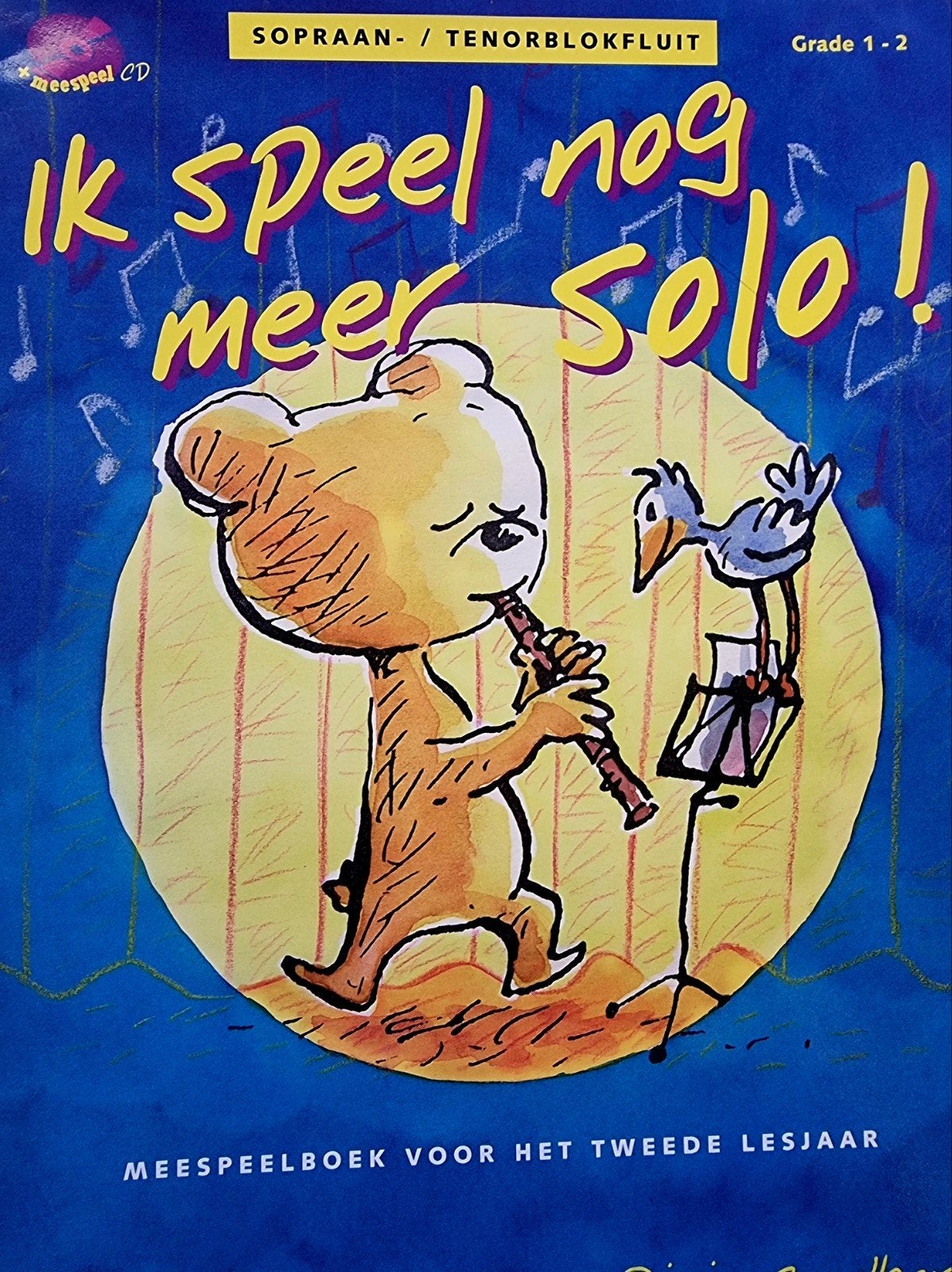 Ik speel nog meer solo! Sopraan-/Tenorblokfluit + CD Bl22, Verzenden, Zo goed als nieuw, Les of Cursus, Blokfluit