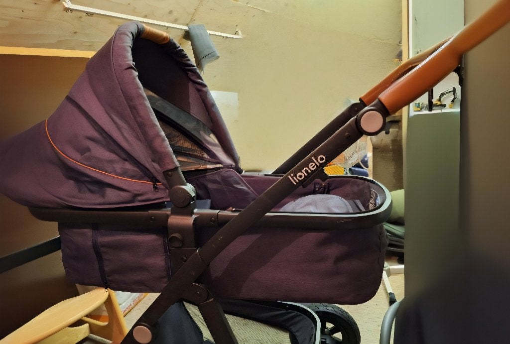 Kinderwagen 3 in 1, Gebruikt, Combiwagen, Verstelbare duwstang, Ophalen