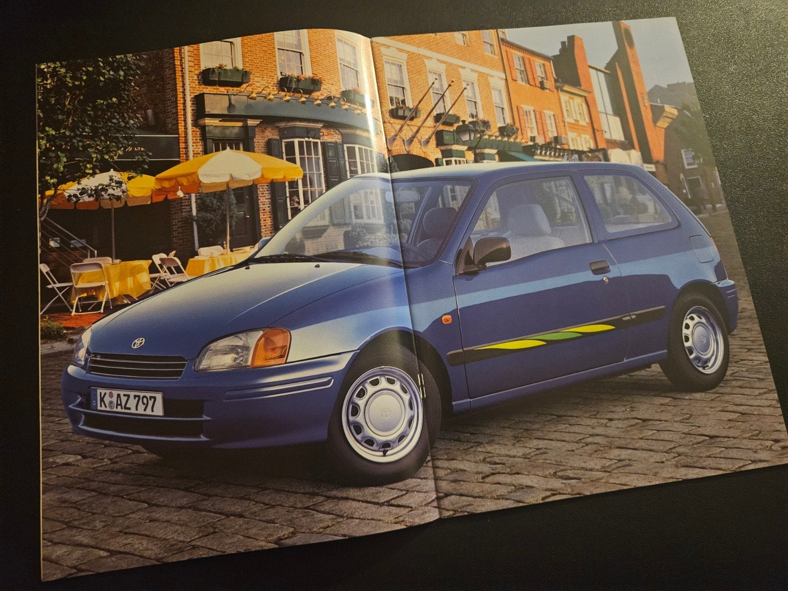Brochure Toyota Starlet 1997, Ophalen of Verzenden, Zo goed als nieuw, Toyota