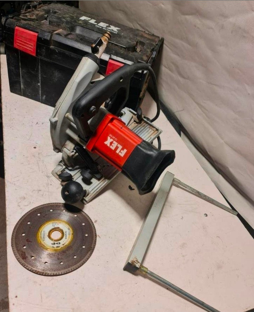 Flex CS 60 WET Steenzaag & tegelzaagmachine - 1400W, Ophalen of Verzenden, Flex, N.v.t, N.v.t