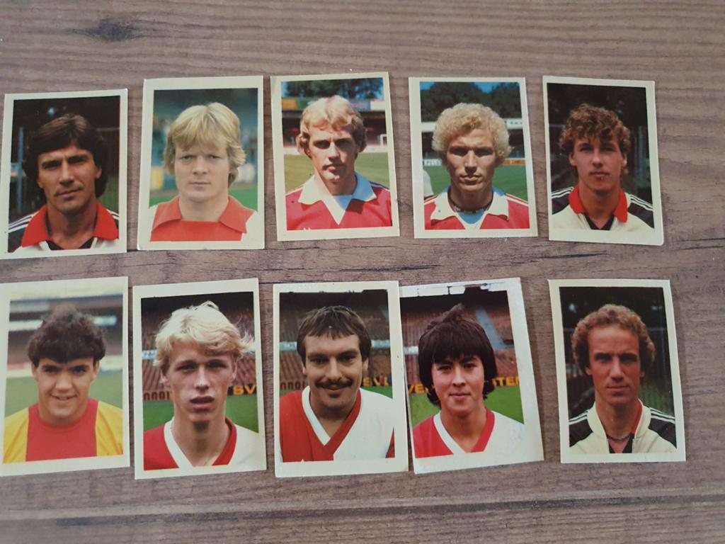 Topvoetbal stickers 80/81, Ophalen of Verzenden, Meerdere stickers