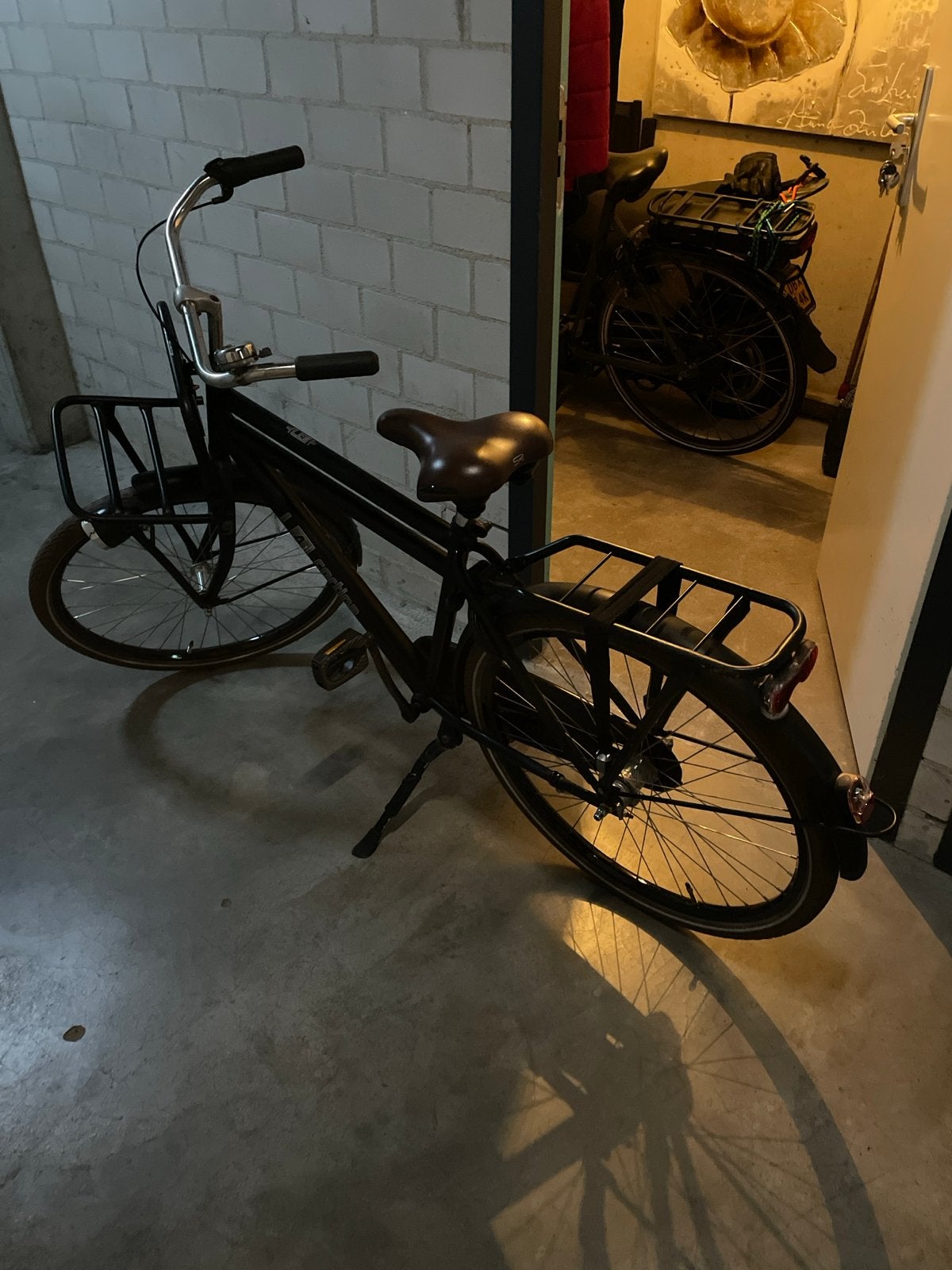 Nette transportfiets met voor- en achterdrager Cortina u4, Overige merken, Terugtraprem, Versnellingen, Ophalen of Verzenden