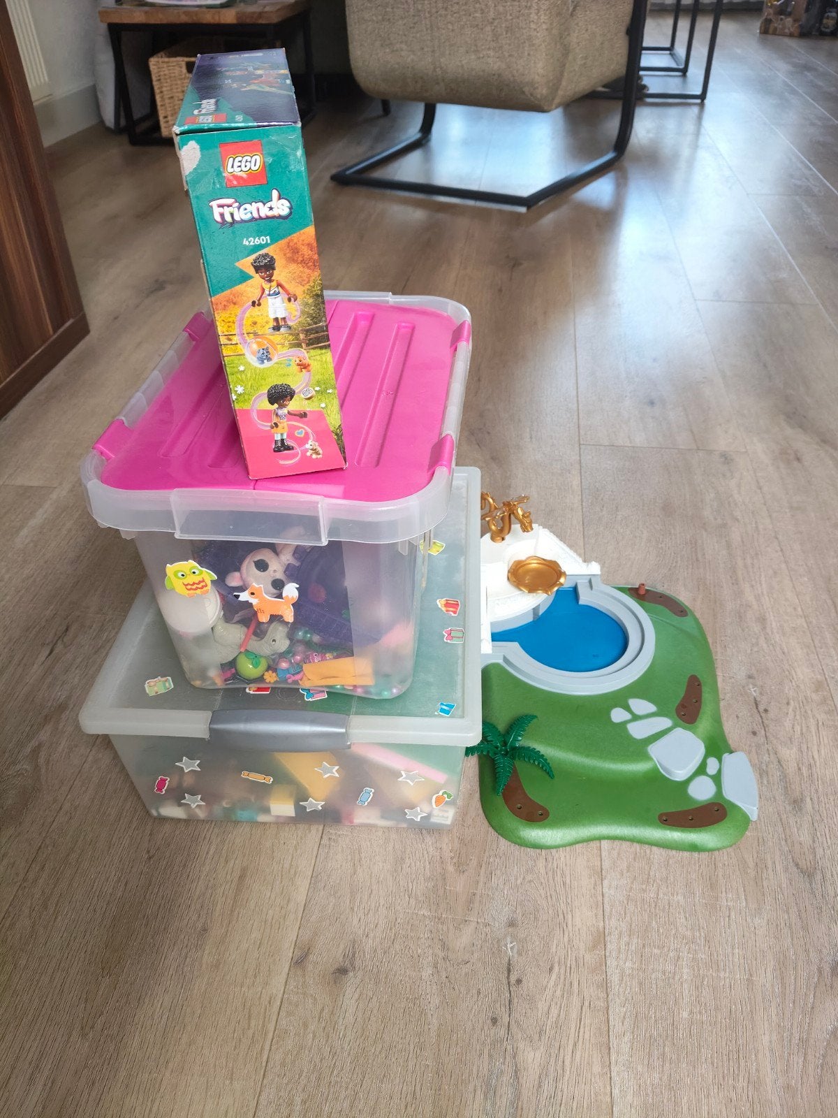 Grote partij LEGO Friends met opbergboxen en extra's, Kinderen en Baby's, Speelgoed | Duplo en Lego, Gebruikt, Inclusief doos