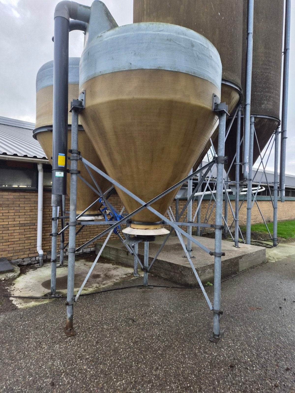 Gebruikte silo voor opslag van bulkgoederen, Ophalen of Verzenden