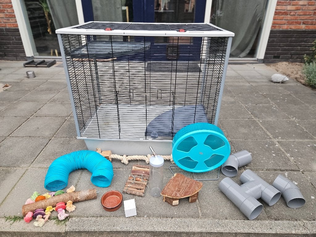 Kooi voor knaagdieren., Dieren en Toebehoren, Knaagdieren en Konijnen | Hokken en Kooien, Ophalen, Kooi, Muis, 60 tot 90 cm