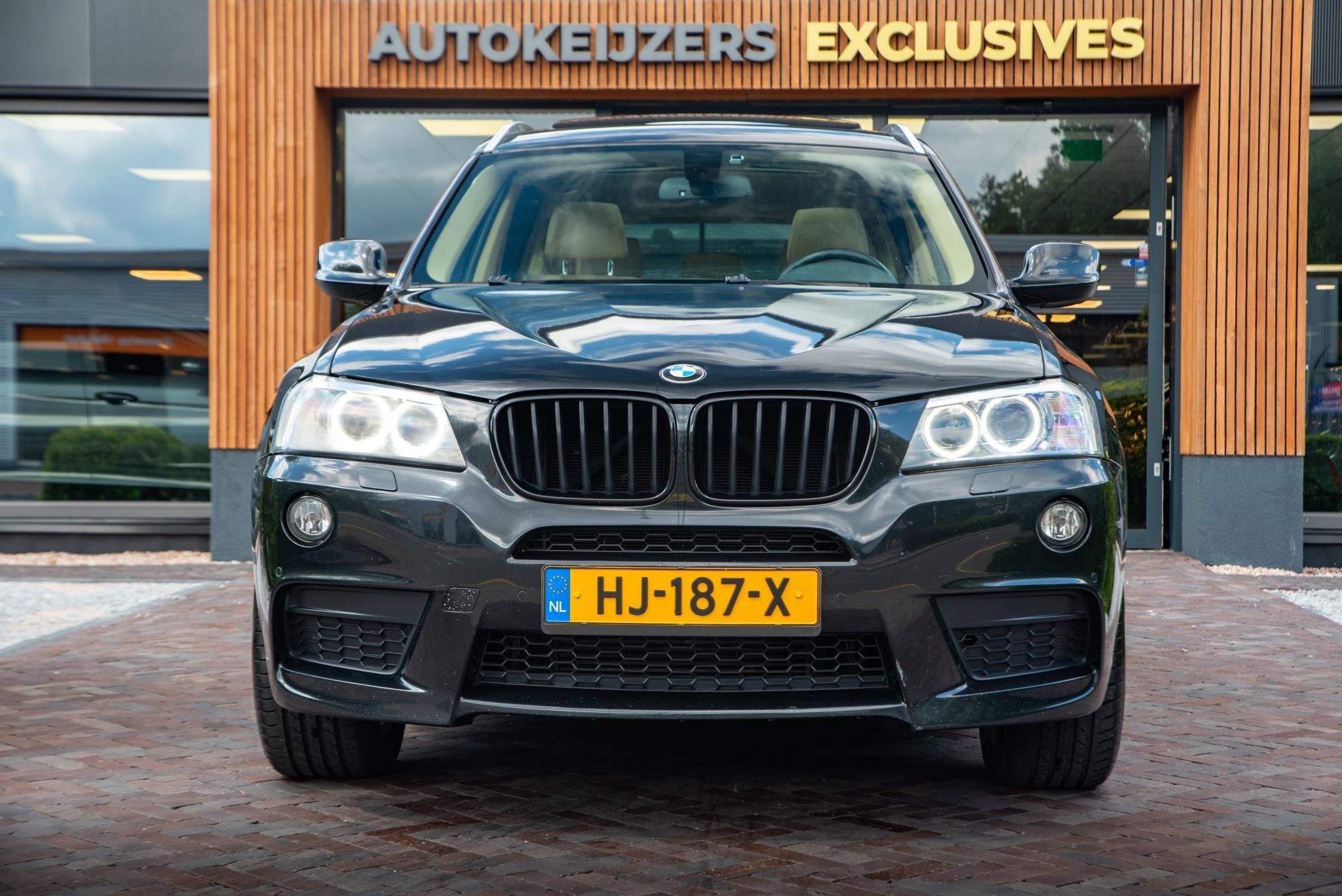 BMW X3 xDrive35i High Executive M pakket Panodak Leer Cruise, Automaat, Automatische klimaatregeling, Gebruikt, Zwart