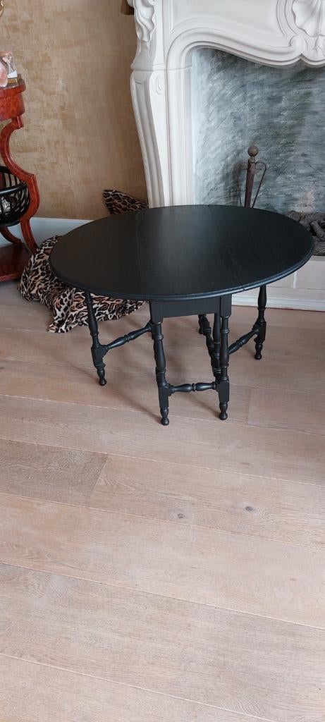 Bijzettafeltje, Ophalen of Verzenden, Minder dan 10 m², Zwart, Laminaat