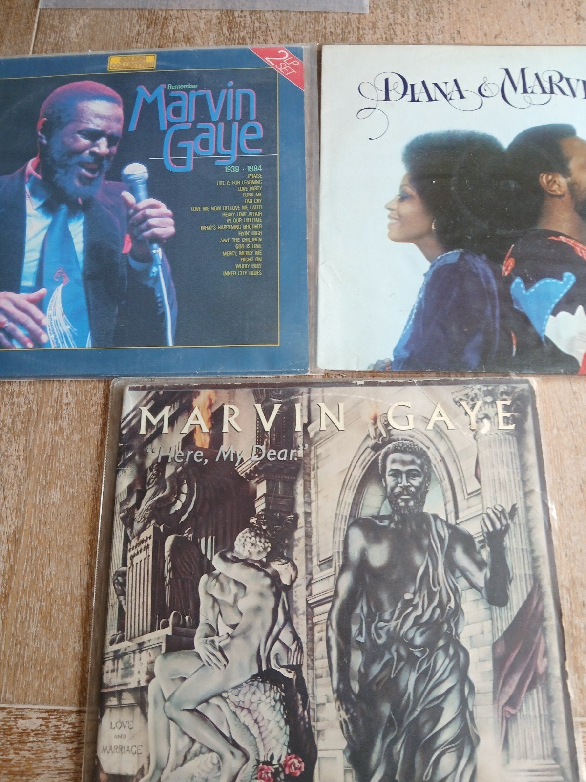 LPx5 Albumx3 Marvin Gaye Alleen Ophalen 1 Koop, Ophalen, Gebruikt, LP