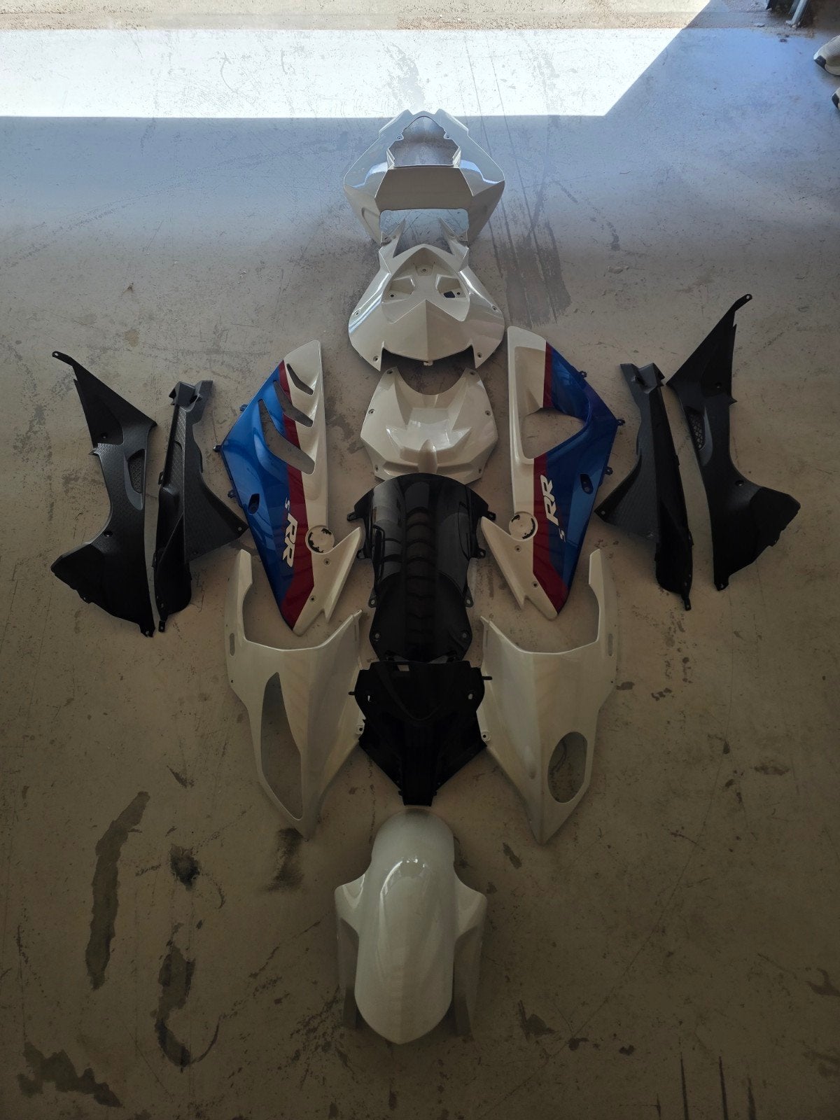 Originele Kappenset Bmw S1000rr (2010), Motoren, Ophalen, Gebruikt