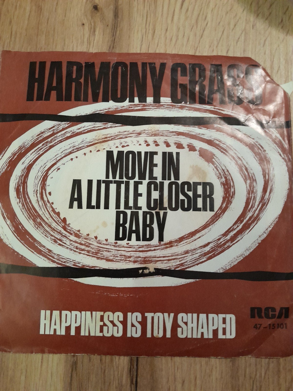 harmony grass 7 inch move in a little closer baby, Ophalen of Verzenden, Zo goed als nieuw, Pop