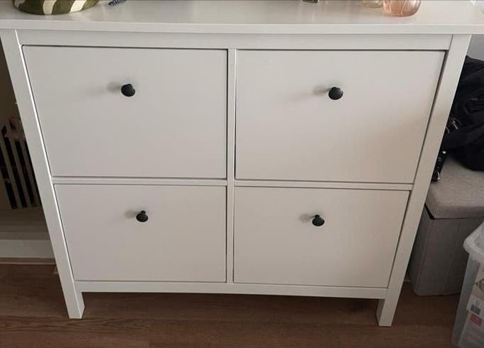 IKEA Hemnes schoenenkast wit - 4 vakken, Ophalen, Zo goed als nieuw