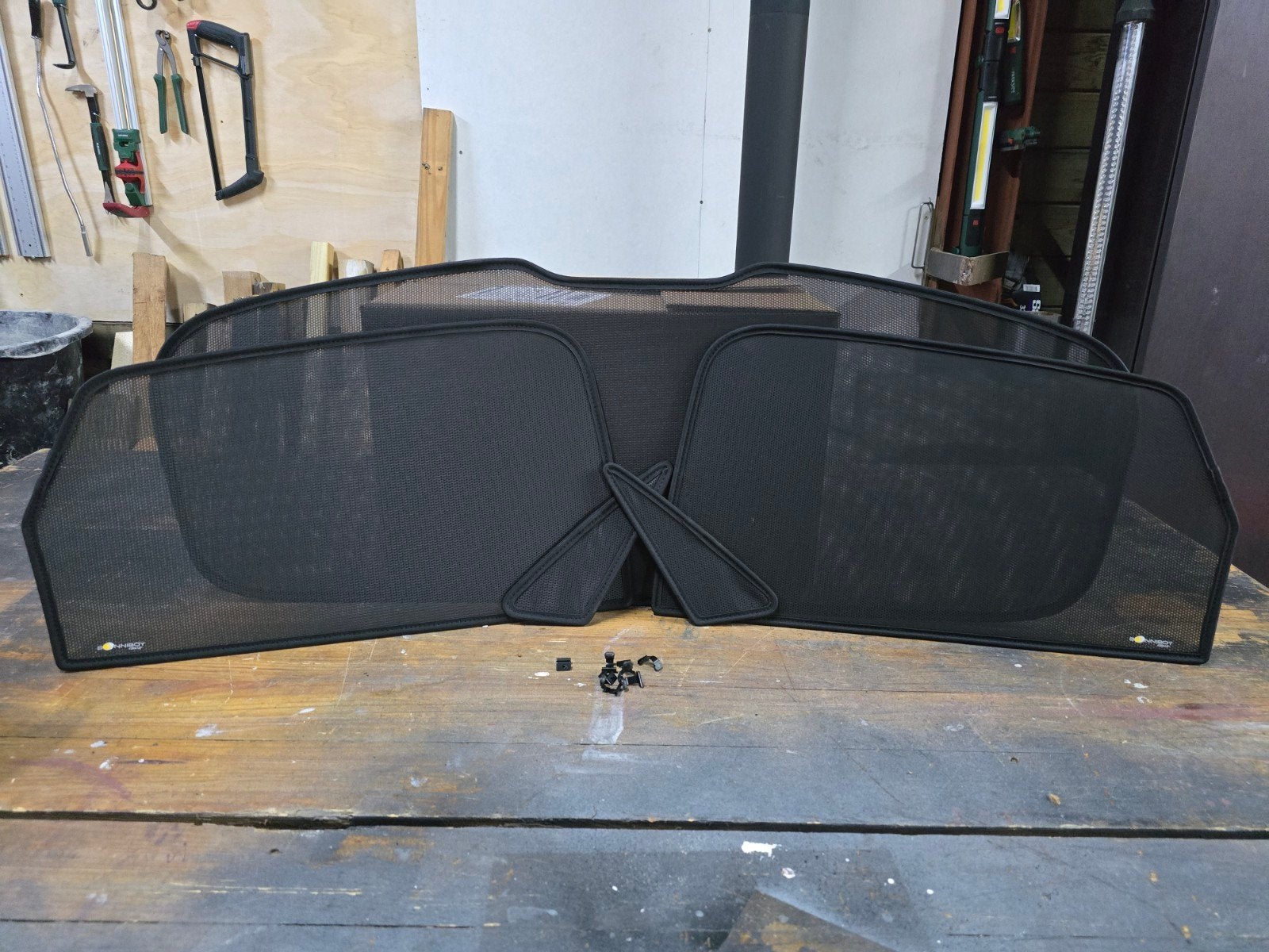 Tekoop sonniboy zonneschermen voor Audi A1 sportback, Ophalen of Verzenden, Gebruikt, Audi