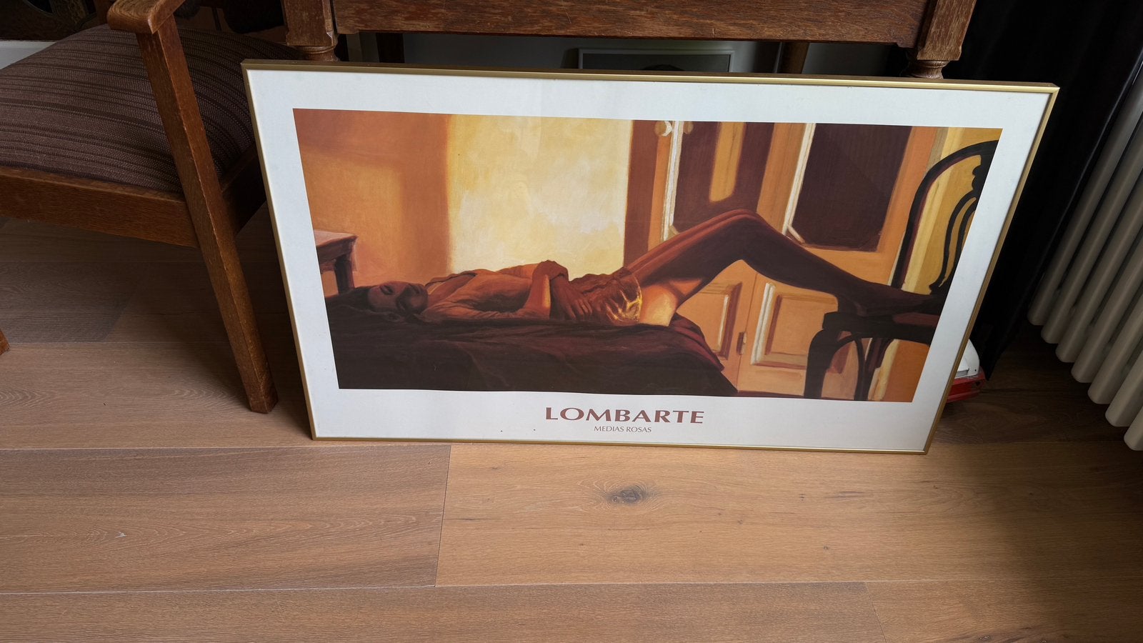 Mooie ingelijste poster, Ophalen, Met lijst, Rechthoekig Liggend, Zo goed als nieuw