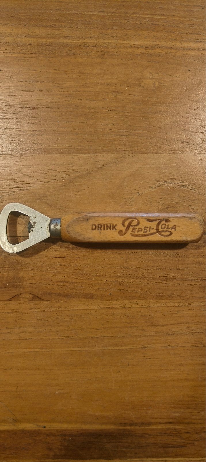Vintage Pepsi-Cola Flesopener met Houten Handvat, Ophalen of Verzenden