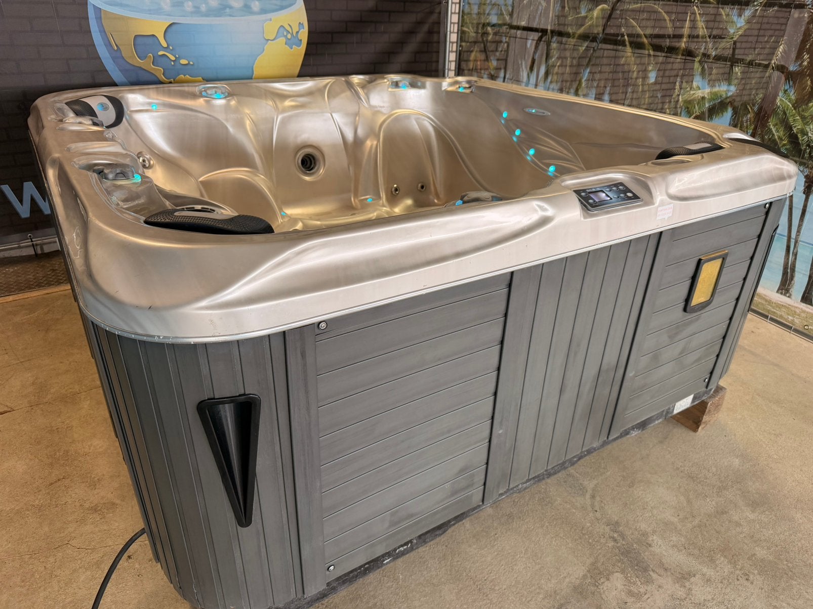 Balboa Pleasure 5 persoons. Veel opties, Tuin en Terras, Bubbelbaden en Hottubs, Ophalen, Nieuw, Filter