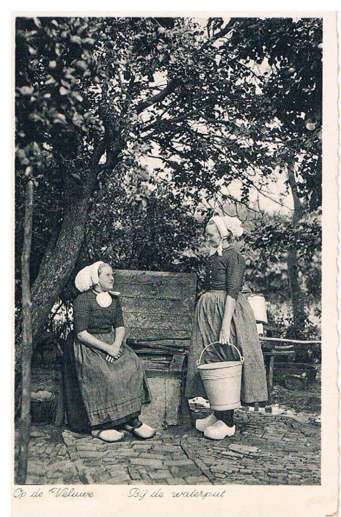 Gelderland, Hoog-Soeren (afz.) Op de Veluwe bij waterput, Ophalen of Verzenden, 1940 tot 1960, Gelopen, Gelderland