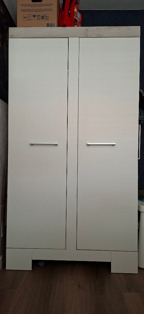 TWF futura kledingkast met wandplankje, Kinderen en Baby's, Ophalen, Kast, 50 tot 70 cm, 105 cm of meer