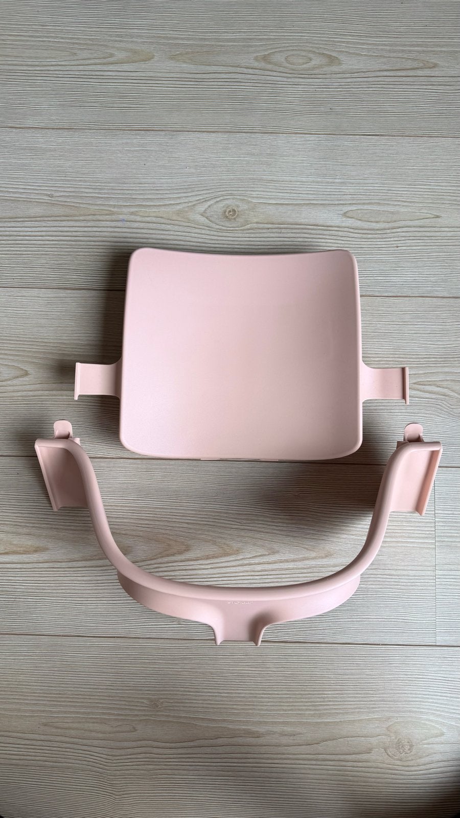 Stokke Tripp Trapp Baby Set - rose (pink), Ophalen of Verzenden, Zo goed als nieuw, Meegroeistoel, Aanschuifbaar