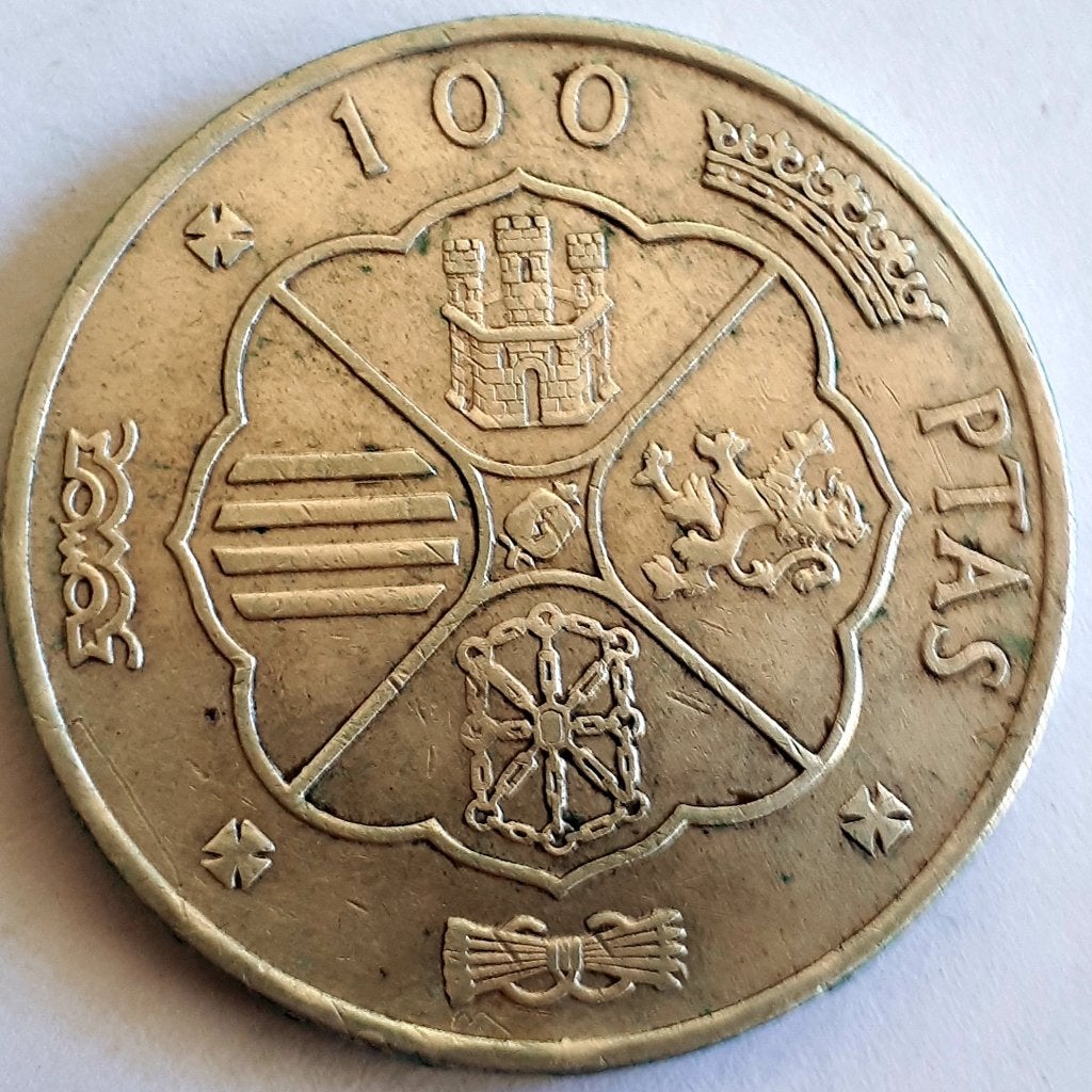 SPANJE : 100 PESETAS 1966 KM 797 Zilver, Ophalen of Verzenden, Overige landen, Losse munt, Zilver