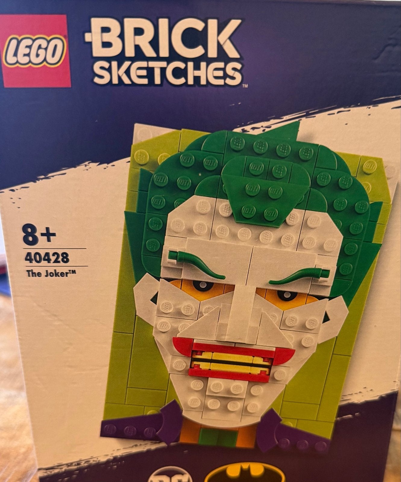 Lego Brick Sketches The Joker 40428 - Nieuw in doos, Ophalen of Verzenden, Nieuw, Overige merken