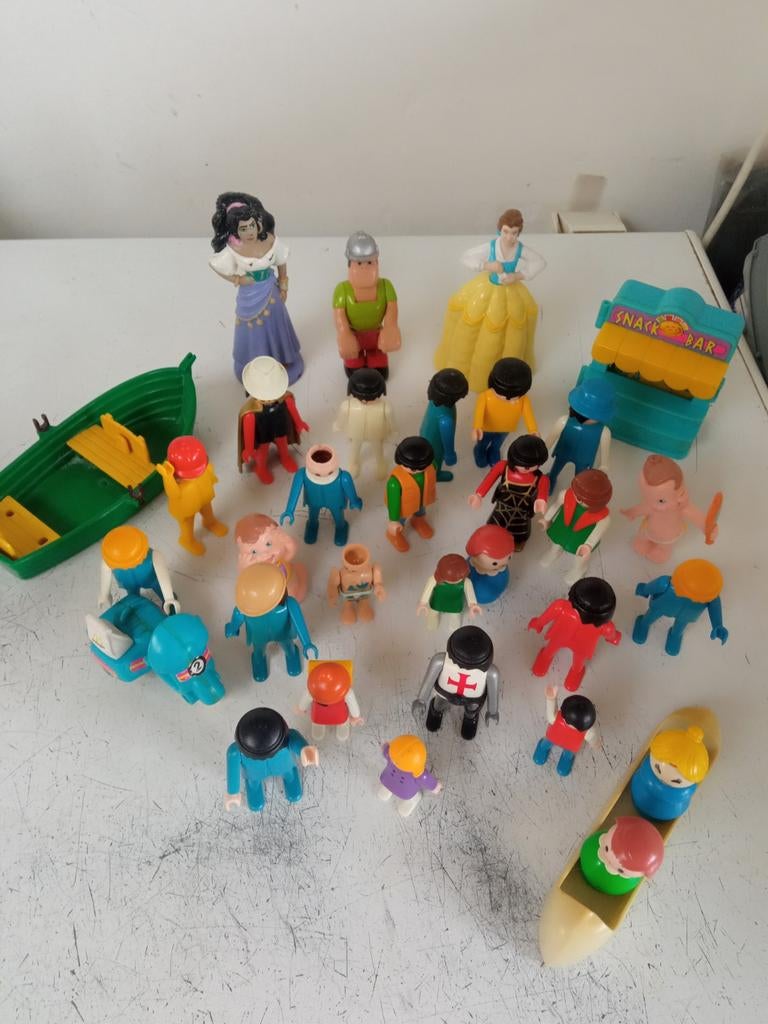 Playmobil poppetjes en andere, Ophalen of Verzenden, Gebruikt