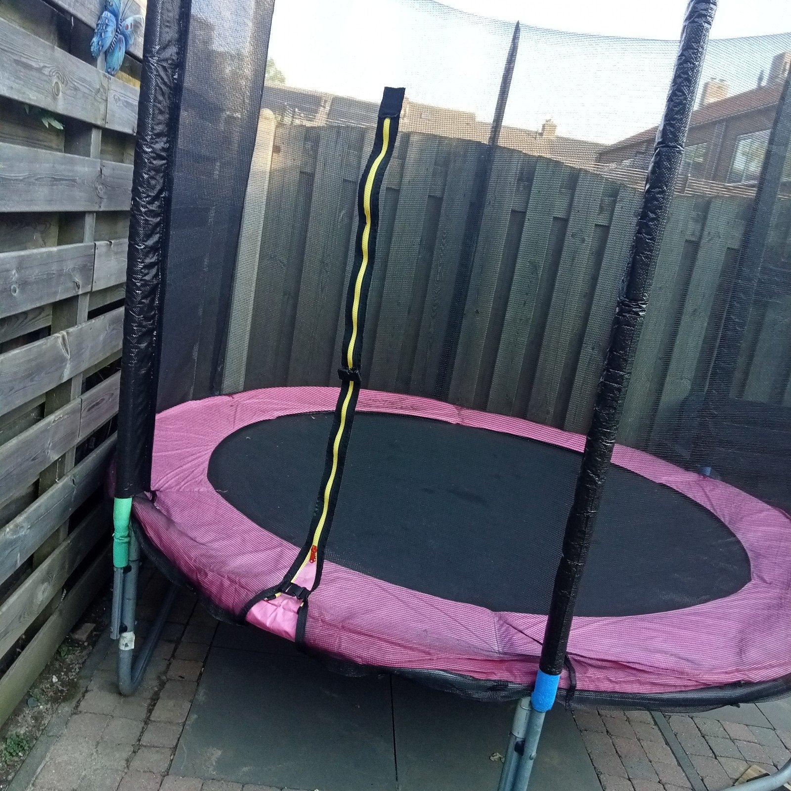 Trampoline met veiligheidsnet, Kinderen en Baby's, Speelgoed | Buiten | Trampolines, Ophalen, Gebruikt