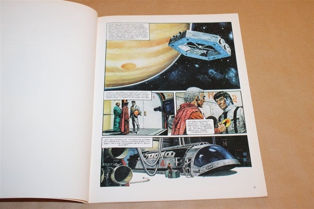 Storm 1 — De Diepe Wereld [1e Druk 1978], Boeken, Eén stripboek, Verzenden, Gelezen
