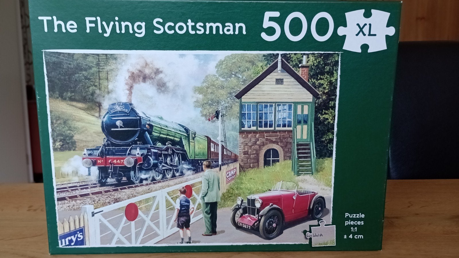 The Flying Scotsman - 500XL - Tucker's Fun Factory -ophalen, Ophalen, 500 t/m 1500 stukjes, Zo goed als nieuw, Legpuzzel