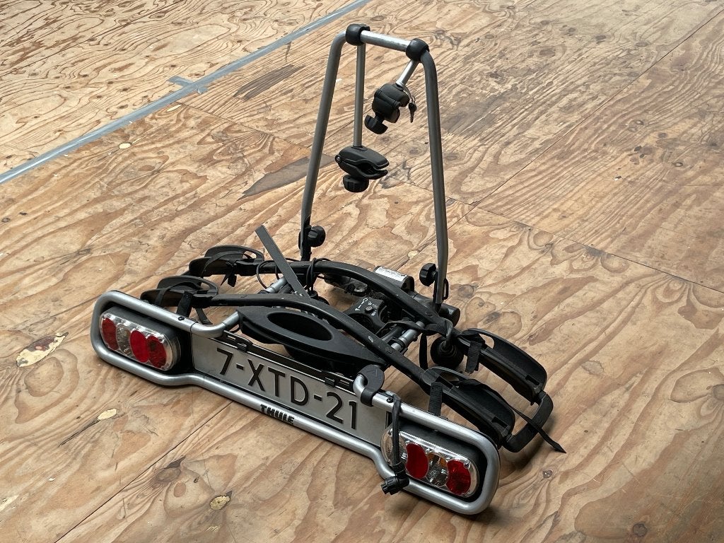 Fietsendrager Thule ER940 EURORIDE 2 fietsen Trekhaak, Auto diversen, Fietsendragers, Ophalen, 2 fietsen, Zo goed als nieuw, Trekhaakdrager