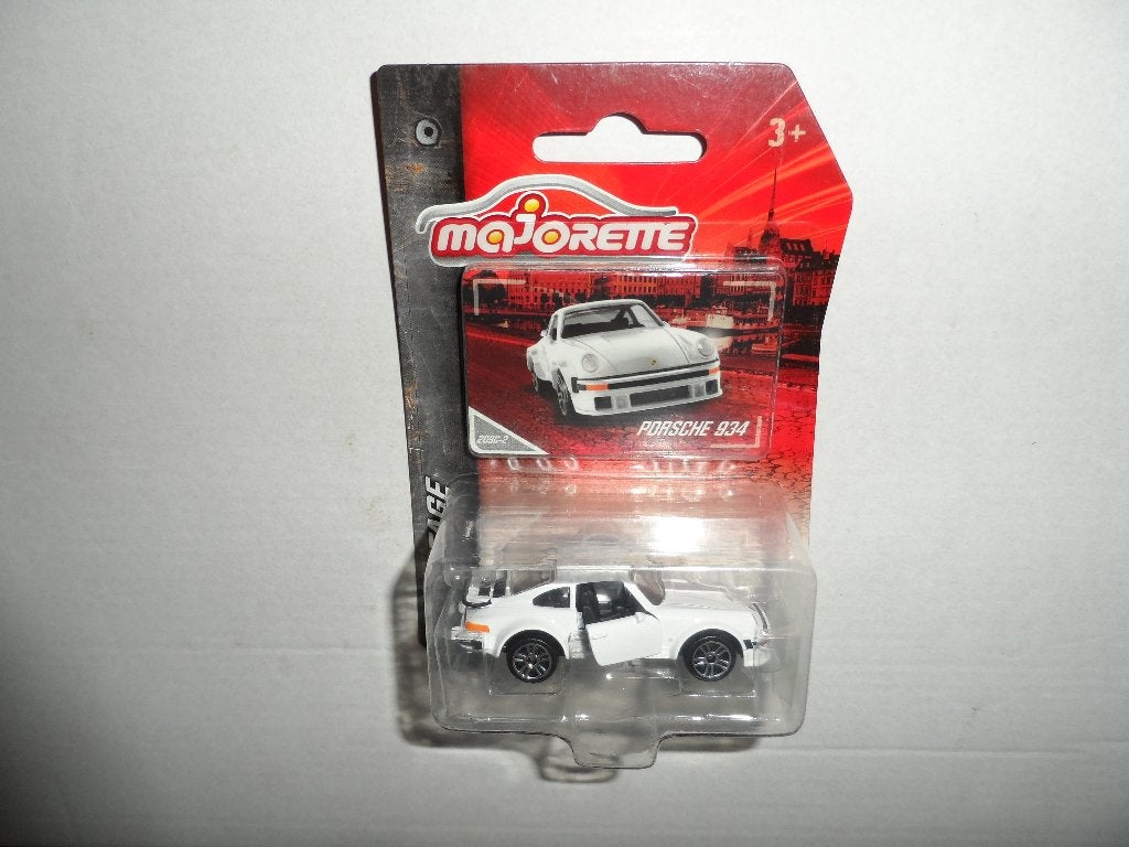 Majorette Vintage serie - Porsche 934 (wit) 1:64, Ophalen of Verzenden, Nieuw, Auto