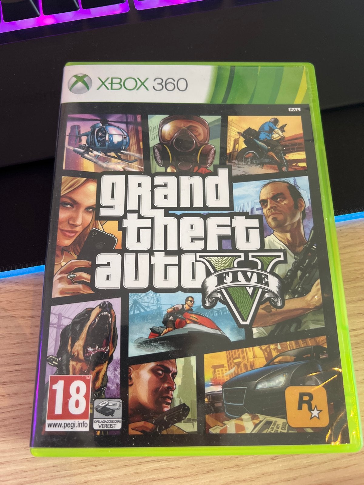 Grand Theft Auto V (GTA 5) Xbox 360 - Actie/Avontuur, Avontuur en Actie, Online, Gebruikt, Vanaf 18 jaar