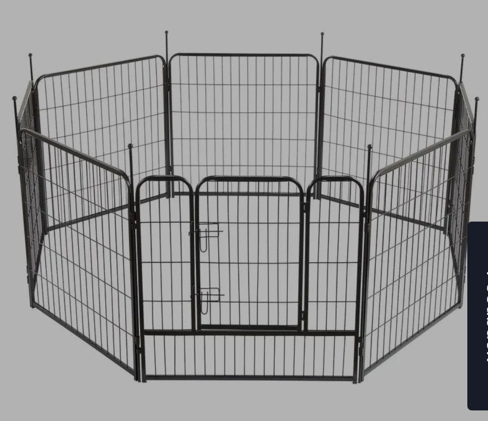 Honden puppy ren 8 panelen, Dieren en Toebehoren, Hondenhokken, Ophalen, 110 cm of meer