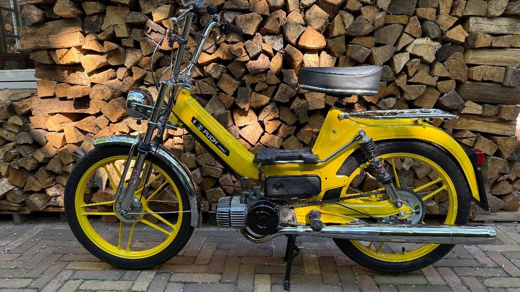 Puch Maxi S E50 kickstart, Ophalen, Maximaal 45 km/u, 65 cc, Zo goed als nieuw