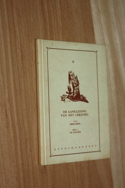 BOON DRIES - De Aankleding Van Het Lekespel Deel 1 - 37151, Boeken, Ophalen of Verzenden, Gelezen, Overige onderwerpen