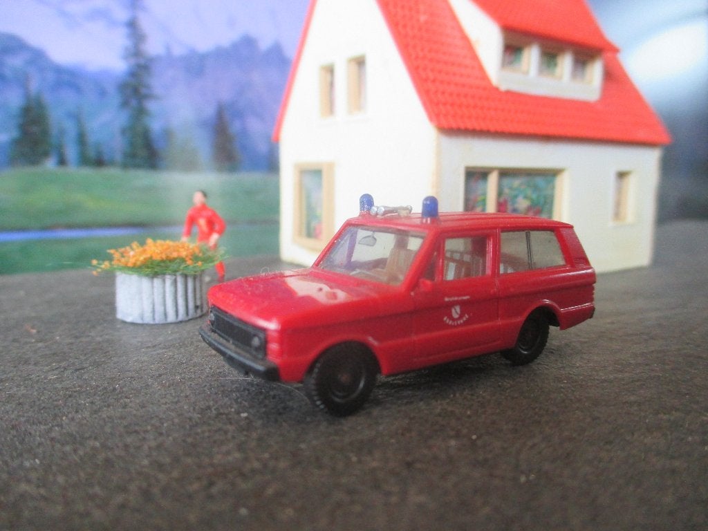 Range Rover Classic - Brandweer Karlsruhe, Ophalen of Verzenden, Gebruikt, Auto, Rietze