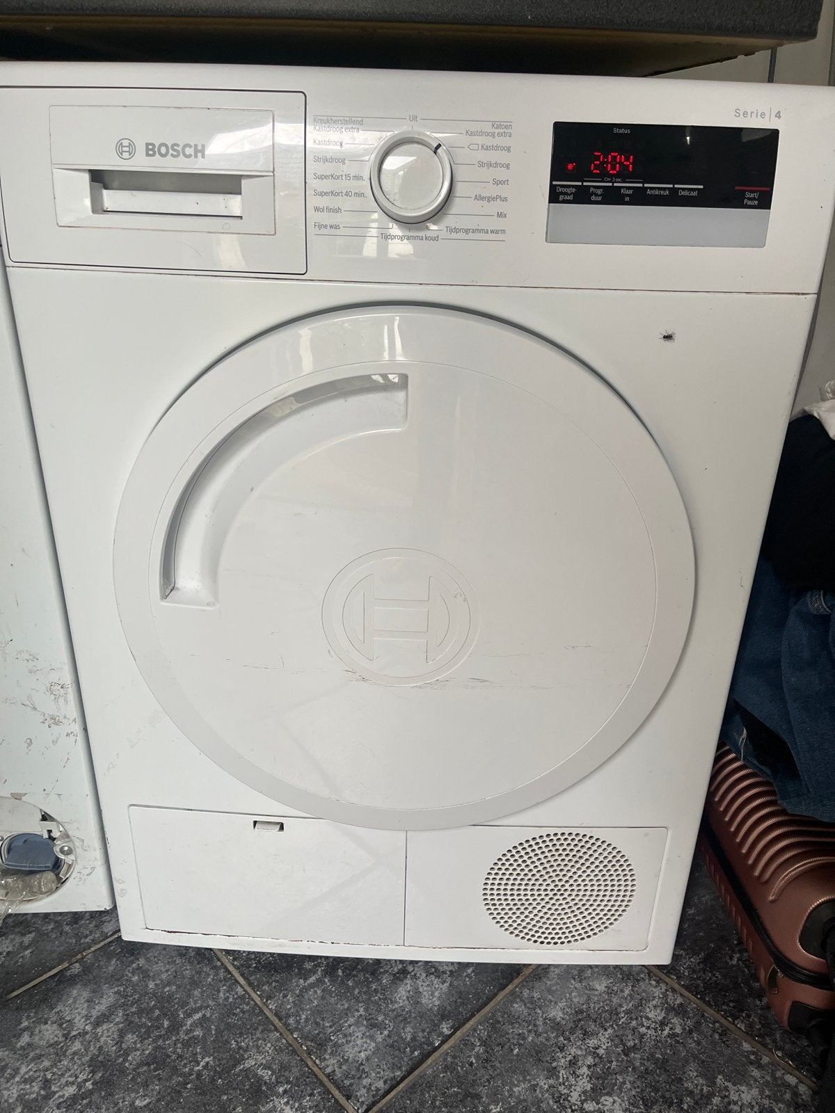 Bosch Serie 4 droogtrommel - Werkt perfect!, Ophalen, 6 tot 8 kg, Gebruikt, Voorlader