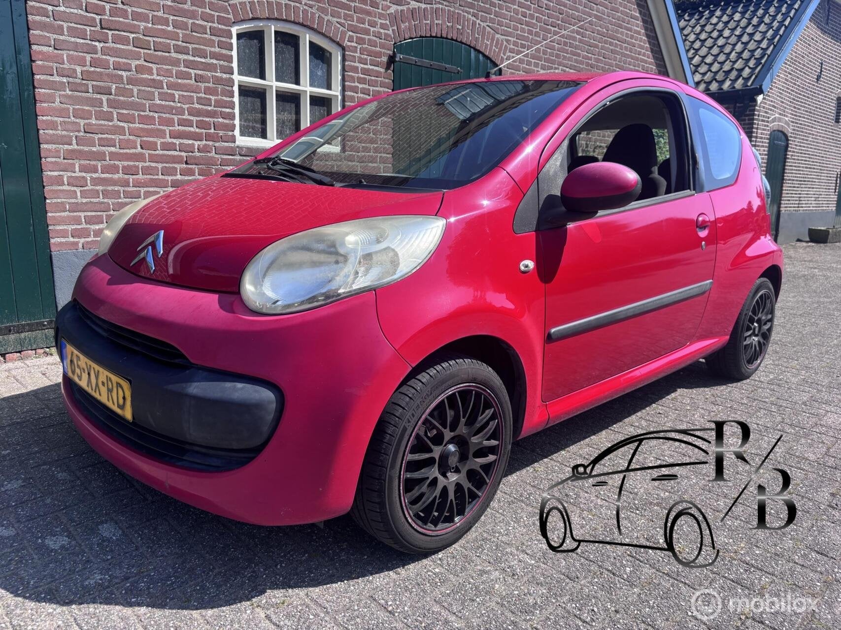 Citroen C1 1.0-12V Ambiance AIRCO INRUILKOOPJE VASTE PRIJS, Auto's, Voorwielaandrijving, Stof, Zwart, 4 stoelen