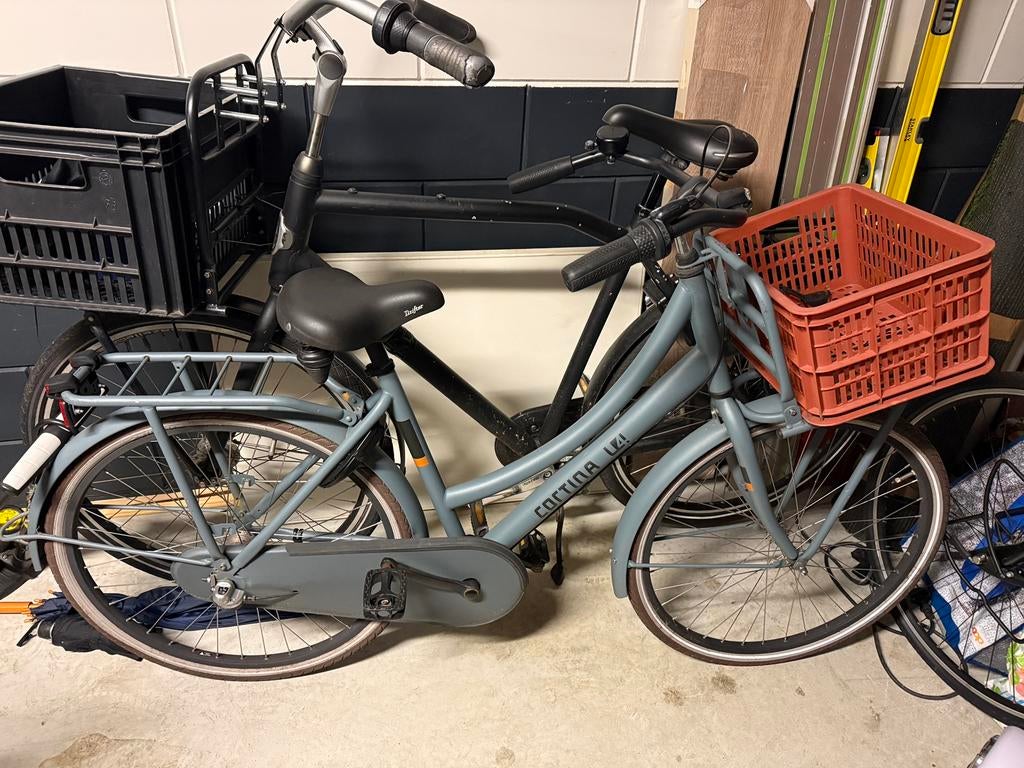 Cortina U4 meisjesfiets, Terugtraprem, Versnellingen, Zo goed als nieuw, Ophalen