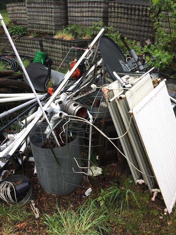 wij komen oud ijzer en metalen ophalen, Ophalen of Verzenden, Nieuw