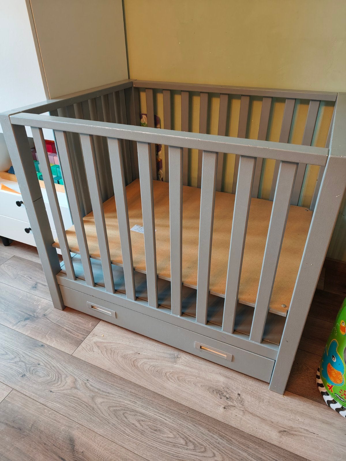 Babybox box met lade, Ophalen, Gebruikt, Vierkant, Lade