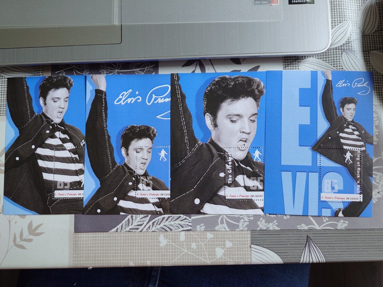 Elvis Presley postzegels - The King of Rock 'n Roll, Ophalen of Verzenden, Onbeschreven, Europa
