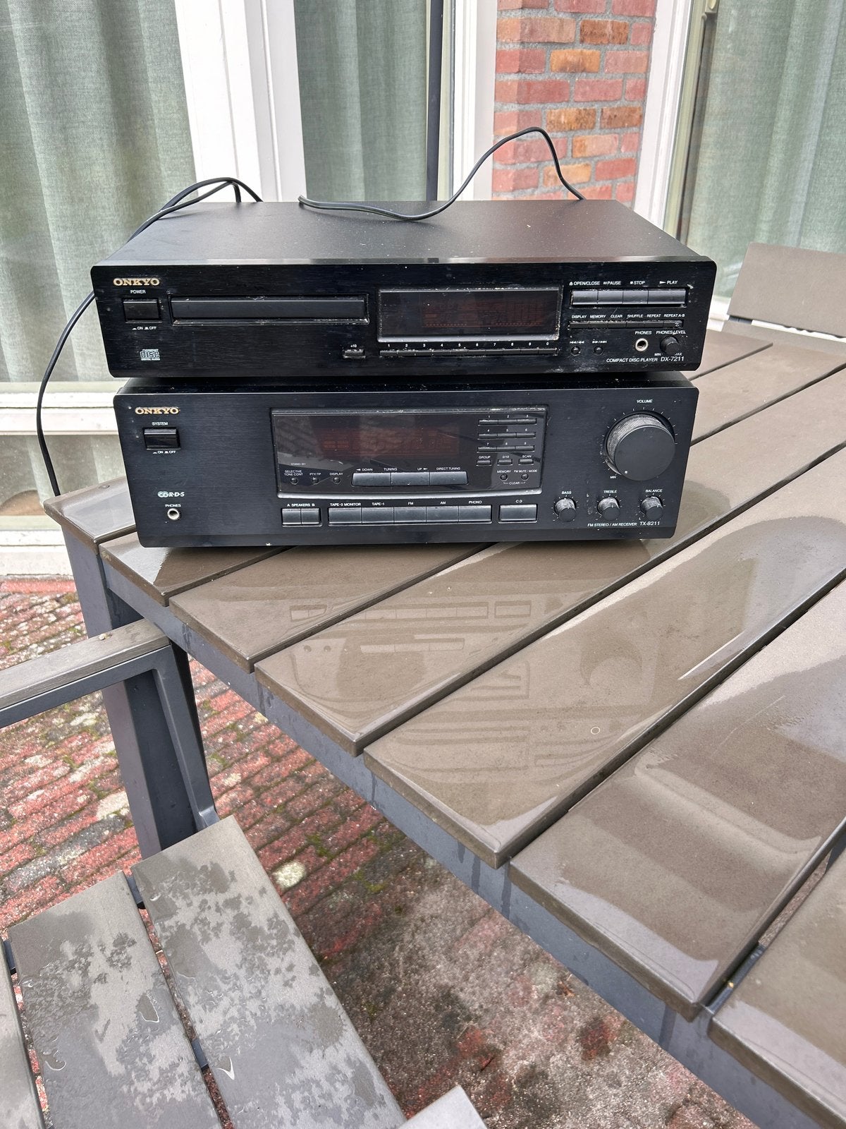 Onkyo Tuner/Versterker TX-8211, Gebruikt, Tuner of Radio, Losse componenten, Ophalen