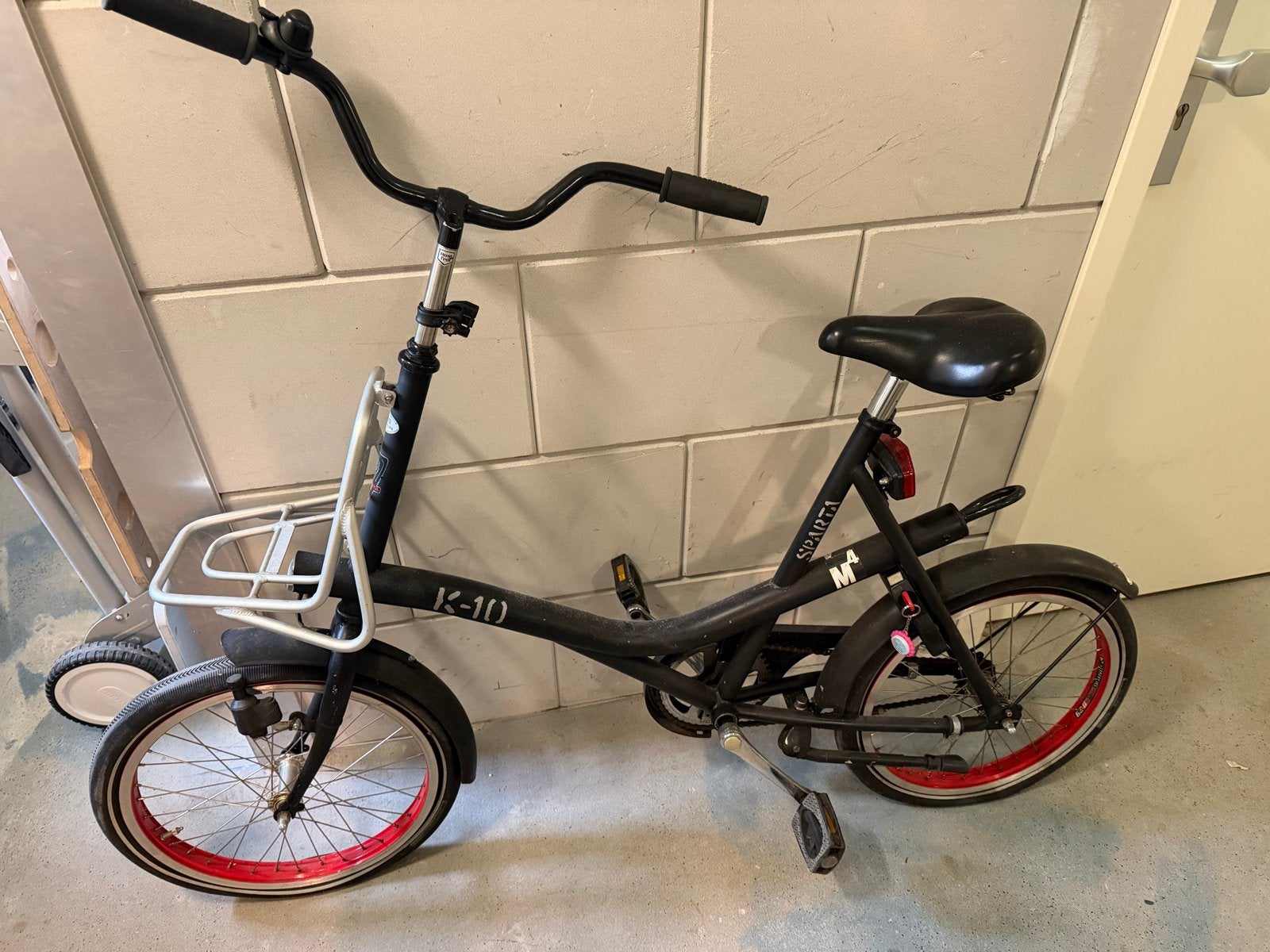 Fijne stationsfiets of boodschappenfiets, weinig roest, Terugtraprem, Ophalen, Overige merken, 53 tot 56 cm