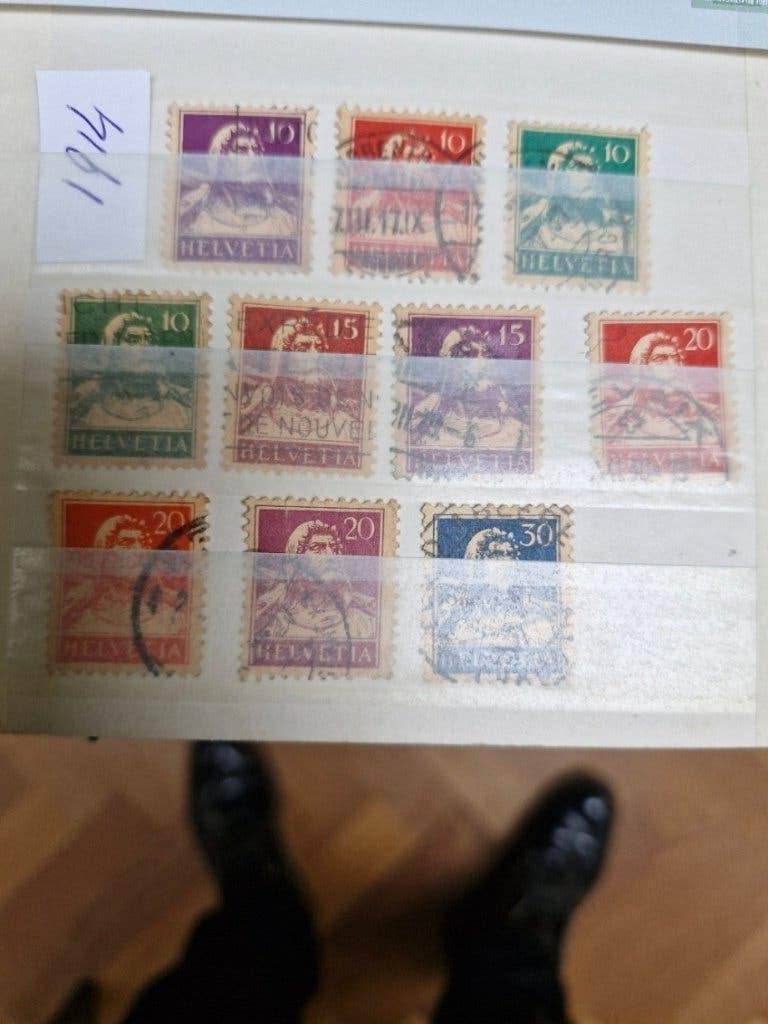 ZWITSERLAND, Postzegels en Munten, Ophalen of Verzenden, Gestempeld